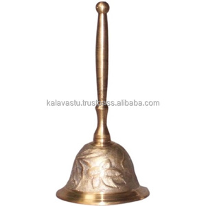 Elegante campana de latón hecha a mano, la mejor decoración religiosa decorativa para el hogar, novedad, regalo de Navidad de Metal - Product Image 1