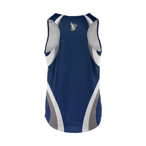 Camisetas de Baloncesto para Todas las Temporadas, Transpirables, de Secado Rápido, Sin Mangas, 100% Poliéster, Logotipo Personalizado, Antibacterianas - Product Image 5