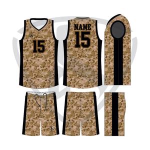 Vente en gros d'uniformes de basket-ball originaux à séchage rapide, kit personnalisé, maillots respirants par sublimation à porter - Product Image 3
