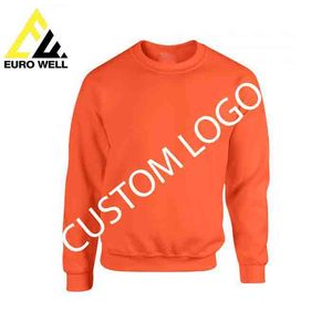เสื้อสเวตเชิ้ตผ้าฟลีซคอตตอนหนานุ่มแบบสั่งทำพิเศษสำหรับผู้ชายและผู้หญิง ดีไซน์ถักยอดนิยม ขายดีที่สุด ผลิตจากผ้าฟลีซคอตตอน 100% - Product Image 5
