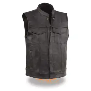 Damen Damen Biker Motorrad weste aus massivem weichem Leder Hochwertige, bequeme, umwelt freundliche Leder weste