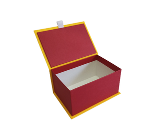Cardboard packaging book-shaped gift box