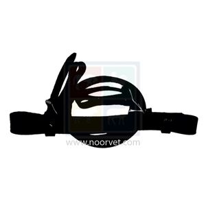 Juego de correa de espéculo de repuesto para perro y caballo hecha de cuero fino duradero y acero inoxidable cuidado dental equino - Product Image 1