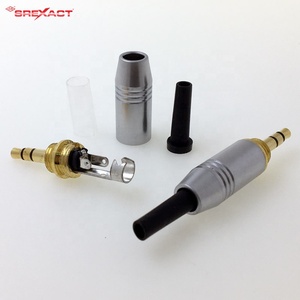 Conector de Alimentación Macho Estéreo de 3.5 mm, Chapado en Cromo Mate, Tipo Tornillo, Conector de Cable de Audio Estándar, Venta Caliente - Product Image 4