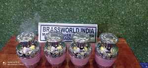 โกศใส่ศพทองเหลืองสำหรับขี้เถ้าของมนุษย์โดย brassworld อินเดีย - Product Image 6