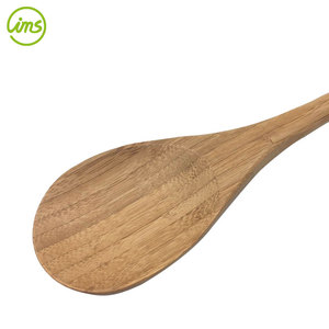 Cuchara de Cocina de Bambú Carbonizado de 12 Pulgadas con Mango de TPR Antideslizante y Resistente al Calor - Product Image 2