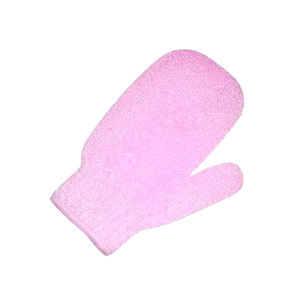 Bright Color Elastic Exfoliating Textured Bath Mitt Nylon Bath Gloves - Product Image 1
