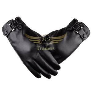 Confortable garder au chaud mâle hiver résistant à l'eau conception en peau de mouton gants pour hommes couleurs personnalisées hommes gants en cuir à la mode - Product Image 2