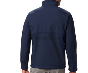 Chaqueta de concha suave de invierno para hombre, forro polar transpirable, impermeable, para exteriores, cuello levantado, abrigo barato y acogedor SOFTSHELL - Product Image 6