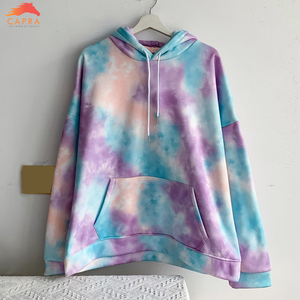 Sudadera con Capucha Tie Dye para Hombre con Efecto Marshmallow y Bordado Personalizado, con Logotipo Personalizado, Sudadera de Forro Polar de Alta Calidad para Invierno - Product Image 3