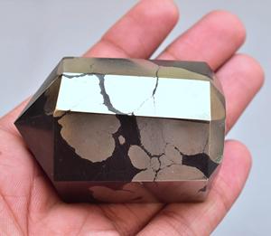 Apache Gold Pyrite Tower / Apache ทองคำไพไรต์พลอยทาวเวอร์/ไพไรต์ทาวเวอร์อัญมณีหายาก Apache คริสตัลไพไรต์ - Product Image 3