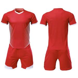 Boş özel forması üniforma seti gençlik futbol üniformaları erkekler futbol gömlek çin'de yapılan - Product Image 4