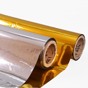 Films de laminage thermique métallisés pour animaux de compagnie en or et en argent - Product Image 1