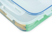 畅销SUNHOUSE高品质可持续PP材质2500ml现代食品储存容器，保新鲜，可拆卸设计