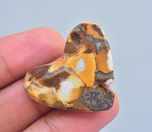 Cobra Jasper พลอยแจสเปอร์รูปหัวใจ,พลอยโมราทรงหลวมพลอยสีม่วงรูปหัวใจ - Product Image 4