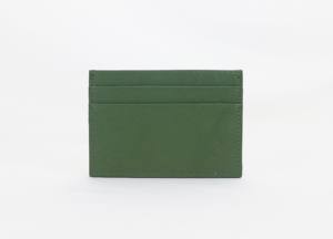 Custom Made Leather Zipper Cardholder with Interior <b>Key</b> Ring - Product Image 6