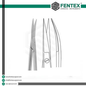 Kelly 16 cm-6 1/4/Tijeras de disección de corona de vendaje Tijera de operación curva con diamante Coral Piedra principal Aniversarios - Product Image 3