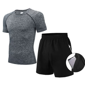 Pantalones cortos de cintura alta sin costuras para mujer, pantalón corto de compresión con logotipo personalizado, color gris, suave, para entrenamiento, Fitness, gimnasio, realce de glúteos, motera, OEM - Product Image 4