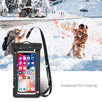 Pochette universelle étanche flottant pour téléphone portable, sacoche d'extérieur pour téléphone portable idéale pour la natation, les voyages et le Camping, offre spéciale