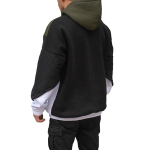 Sudadera con Capucha Extra Grande 100% Algodón para Hombre, Tejido de Punto con Textura de Paracaídas, Ecológica, Nuevo Estilo, Buen Precio, Venta al por Mayor - Product Image 3