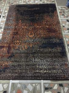 Indo Nepali Flat Weave Alfombras exclusivamente hechas a mano con 100 nudos Patrón abstracto Alfombras hechas a máquina - Product Image 2