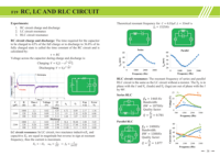 (TAIWÁN) Conjunto de Circuitos RC, LC y RLC para Experimentos de Física de Carga, Descarga, Resonancia, Serie y Paralelo