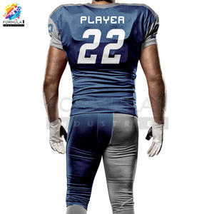 Uniformes de Fútbol Americano Personalizados de la Mejor Calidad de Formula1 Industries con Diseño Transpirable para Adultos Unisex - Product Image 5