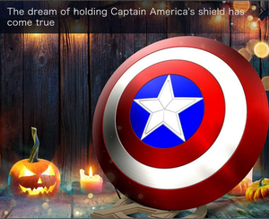 Escudo de los Vengadores hecho a mano, escudo decorativo de metal de Halloween, escudo medieval decorativo para el hogar, de Calvin Handicraft - Product Image 6