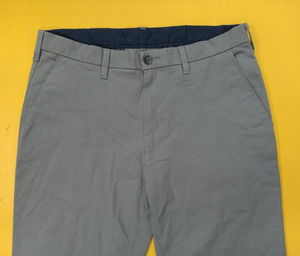 Vêtements en surplus, étiquettes de marque originales, pantalons chino en coton pour hommes, tenues décontractées pour voyages d'affaires, lot de stock du Bangladesh - Product Image 2