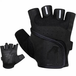 Guantes de gimnasio de neopreno/cuero para levantamiento de pesas, hechos en paquistaní - Product Image 6