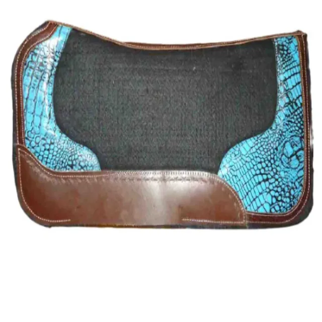 Smart Western Paard Zadel Deken Pad Western Zadel 32 Inch * 32 Inch Dressuur Custom Zadelpads