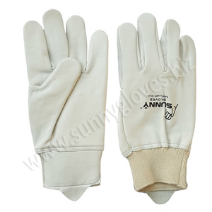 Best Price Customize Logo Goat Skin Leather Working <b>Driver</b> <b>Gloves</b> - Product Image 2