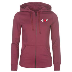 GAF Populaire Nouveau Design Uni Blanc Hiver Chaud Décontracté 100% Coton Sweat à Capuche pour Femmes - Product Image 2