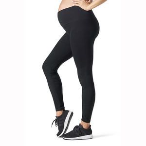 Mallas de Yoga para gimnasio de alta elasticidad para mujer, nueva impresión Digital, ropa de compresión azul vaquero para Fitness, colores lisos, alta elasticidad - Product Image 6