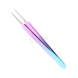 แหนบถอนขนตาทำจากสเตนเลสสตีลอุปกรณ์เสริมความงามพร้อมปลายแหลม - Product Image 2