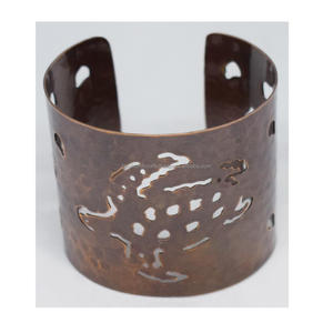 2024 Delaware Color Black Hollow <b>Copper</b> <b>Bracelet</b> Jewelry Christmas women African style bangle Couple Jewelry - Product Image 2