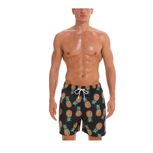 Shorts de plage pour hommes haut de gamme, nouvelle mode, couleur unie, décontractés, grandes tailles, personnalisables OEM - Product Image 4