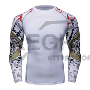 Protecteur de pâte mma rash, Design OEM, protection imprimée par Sublimation à manches longues - Product Image 1