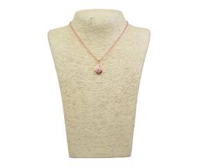 Galvanizado Natural Druzy 18X26 MM pera chapado en oro rosa Druzy colgante del encanto - Product Image 2