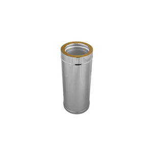 <span class=keywords><strong>Tuyau</strong></span> de <span class=keywords><strong>cheminée</strong></span> à <span class=keywords><strong>double</strong></span> <span class=keywords><strong>paroi</strong></span> isolé de type verrouillage de robinet L 0,5 m pour poêle/<span class=keywords><strong>cheminée</strong></span> - Product Image 2
