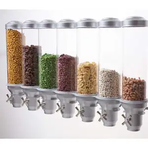 Stainless Steel Faucet Best Price Plexiglass Coffee Silos Plexi Coffee Bean Dispenser Best Seller