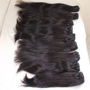 Paquets de cheveux péruviens bon marché en trame, meilleur paquet de cheveux lisses soyeux, vison non traité 10a cheveux vierges péruviens bruts - Product Image 3