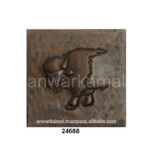 กระเบื้องทองแดงติดผนังห้องครัวลายนูนดีไซน์ใหม่ - Product Image 1