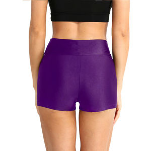 Pantalones cortos de compresión con capa base para mujer, shorts transpirables de secado rápido, fabricante directo de fábrica, precio al por mayor - Product Image 3