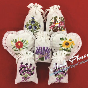 Bolsa de bolsita de alta calidad-100% algodón/Lino-Premium - Product Image 6