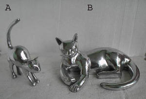De Metal, estatua de gato - Product Image 5