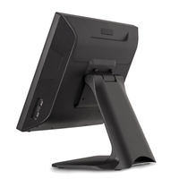 Sistema de Punto de Venta (TPV) con Pantalla Táctil de 15 Pulgadas, Terminal Integrado con Lector de Tarjetas Magnéticas, Pantalla de Facturación y Caja Registradora