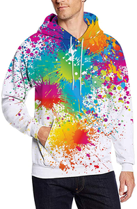 Sudadera con capucha personalizada para hombre, de 500 Gsm, 100% algodón, personalizada, informal, de gran tamaño - Product Image 4