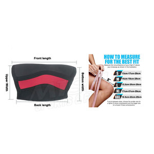 Manchons de genou avec logo personnalisé OEM pour l'haltérophilie Powerlifting Compression souple avec fonction de protection Offre Spéciale la fabrication - Product Image 6