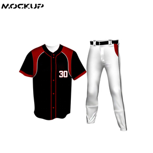 Ensemble de vêtements de sport de baseball et softball respirant et impression par sublimation uniformes d'équipe personnalisables - Product Image 3